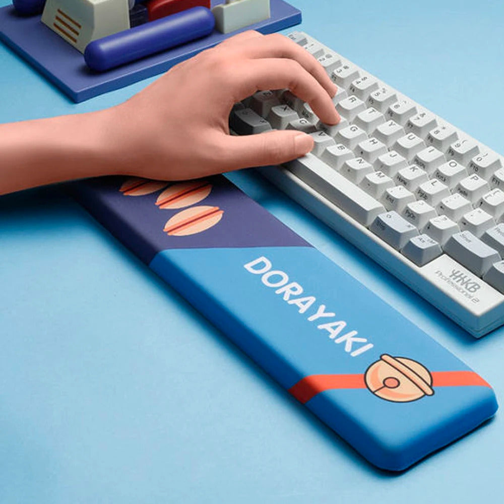 Premium Keyboard Mouse Wrist Rest - Dorayaki