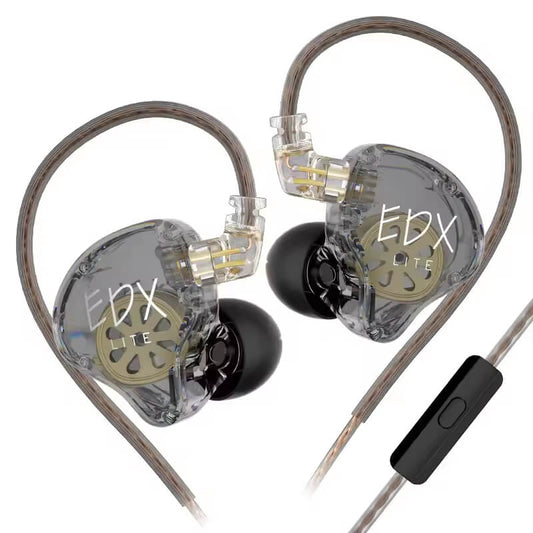 KZ EDX Lite The Super Linear Dynamic Driver IEM with Mic