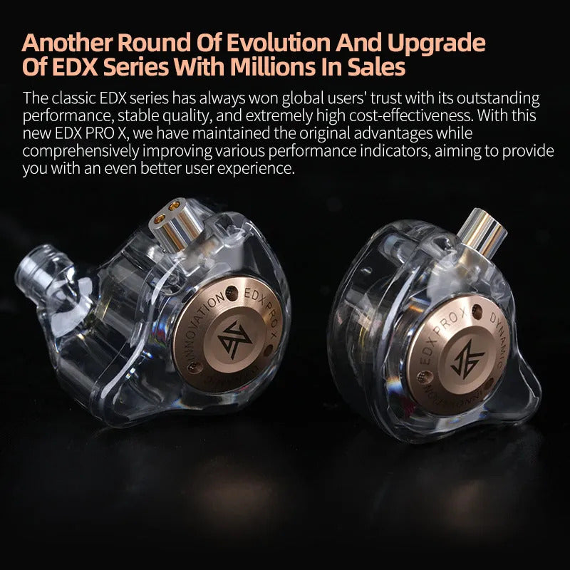 KZ Edx Pro X Earphone With Mic