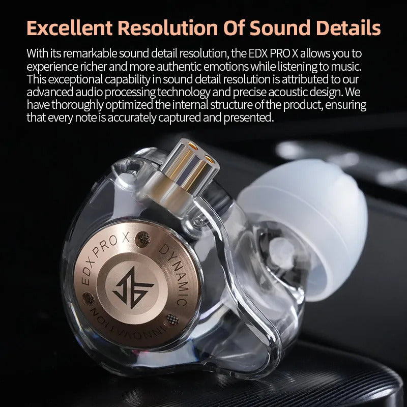 KZ Edx Pro X Earphone With Mic