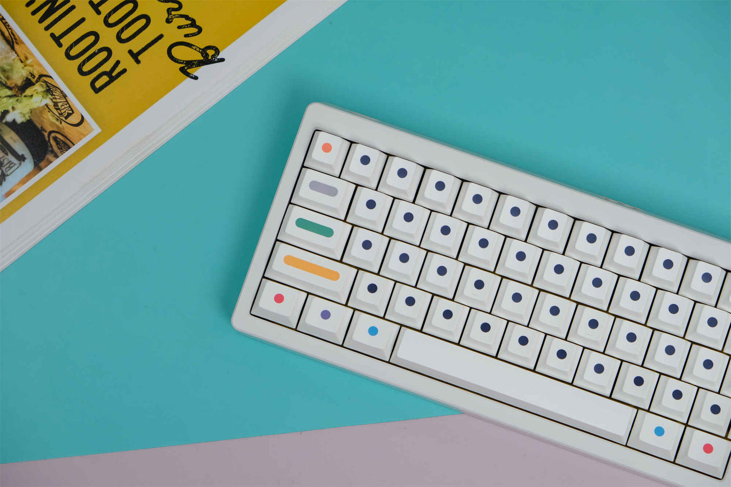 GMK Dots Clone 133 Keys PBT Keycaps
