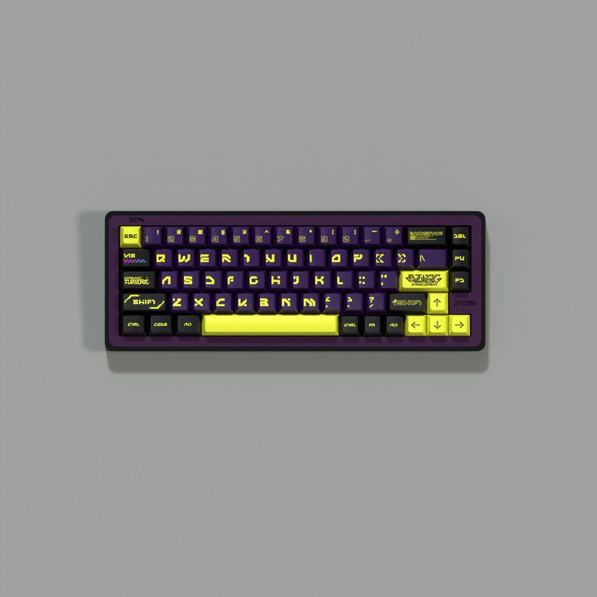 Eva-02 78 Keys PBT Original Height Keycaps