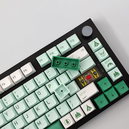 Lost Forest XDA Profile PBT Keycaps set