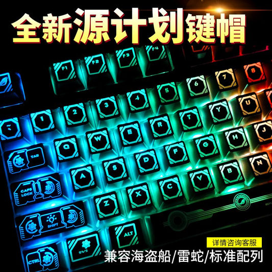 ROG Themed Shinethrough ABS Keycaps Set - 1