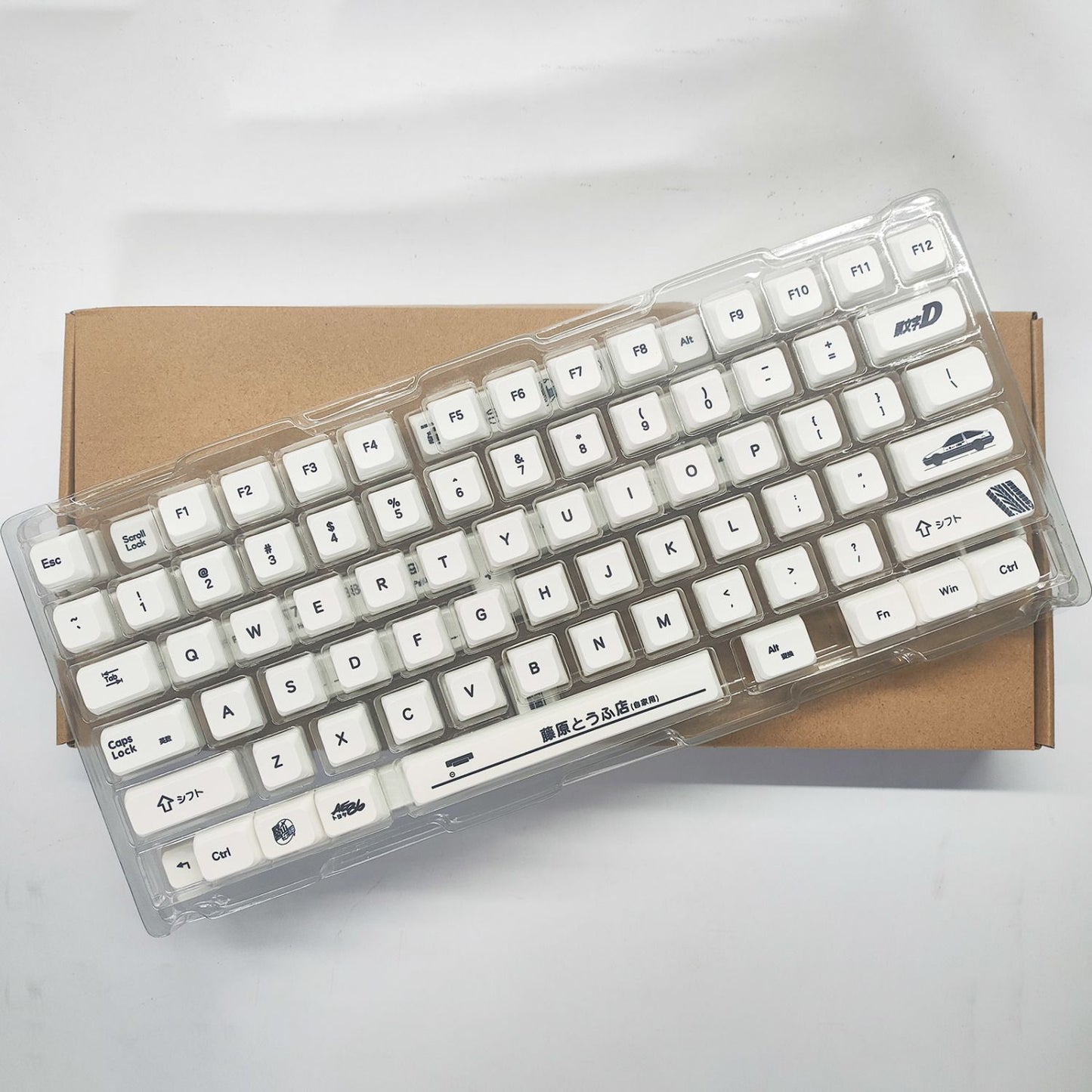 Initial D XDA PBT Keycaps Set (Canned)