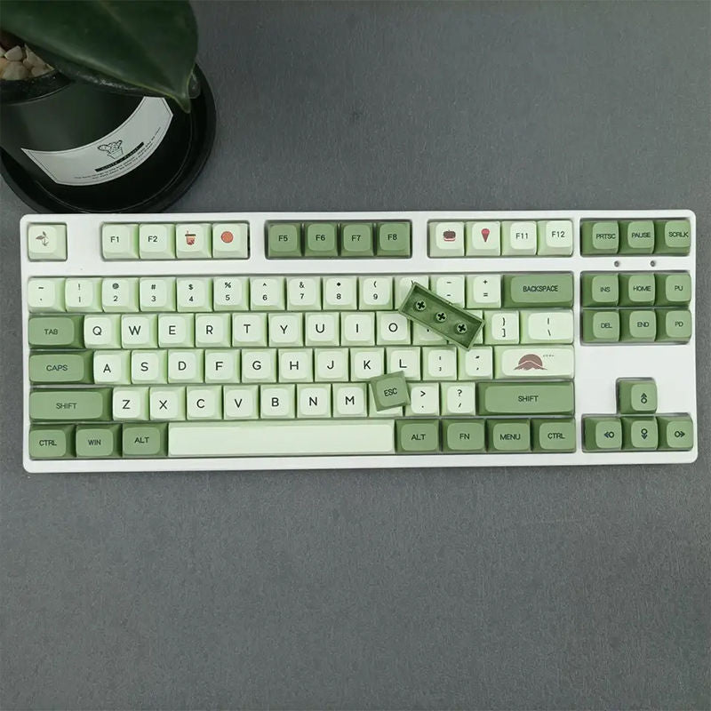 Matcha XDA PBT Keycaps Set