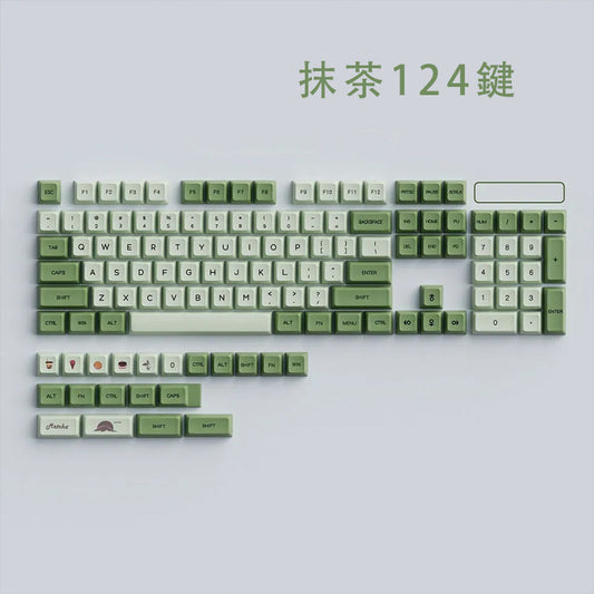 Matcha XDA PBT Keycaps Set