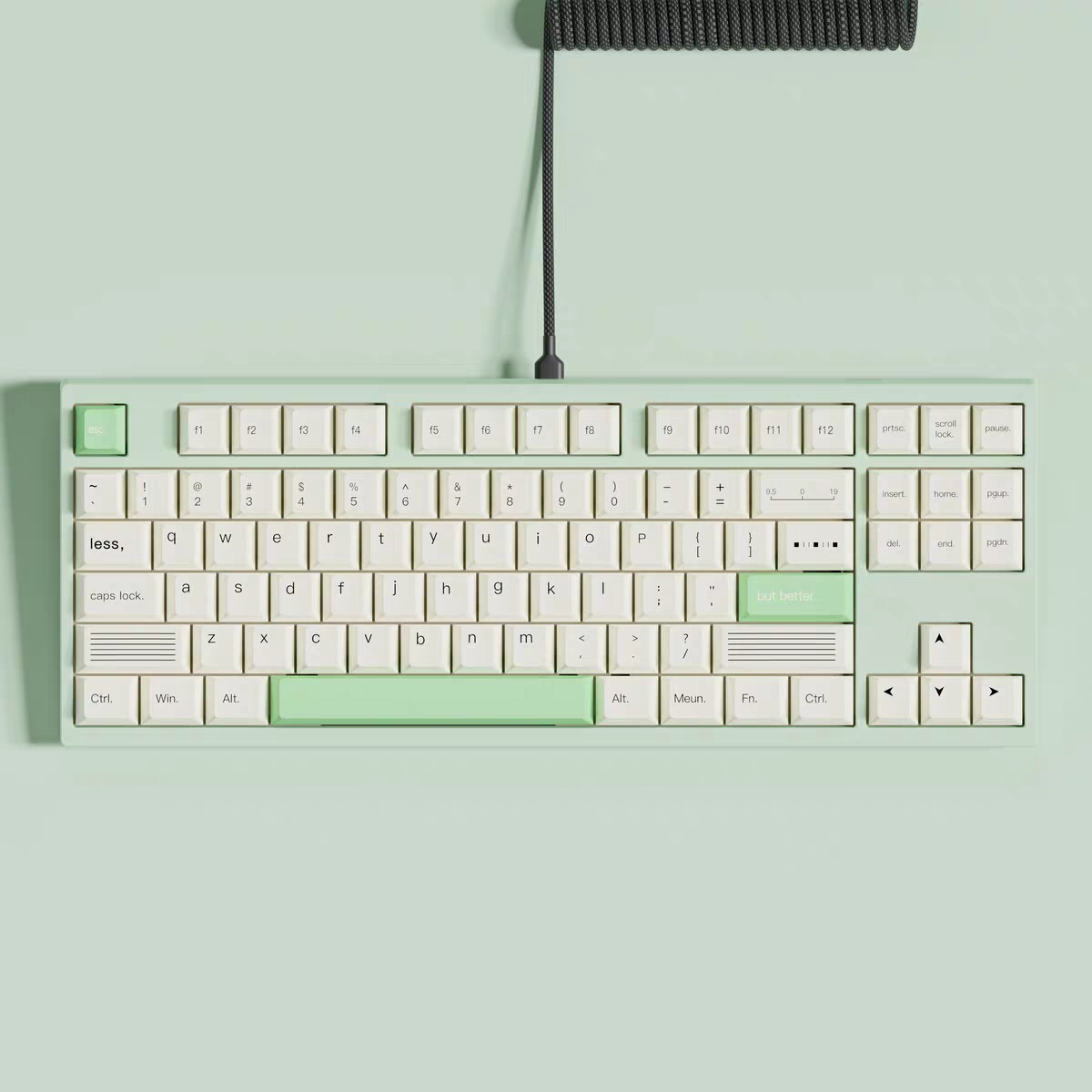 Nature Minimalist 128 Keys Cherry Keycaps Set
