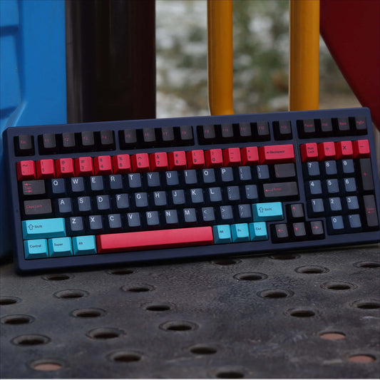 GMK Neon Lights Cherry Profile 161 Keys Keycaps Set