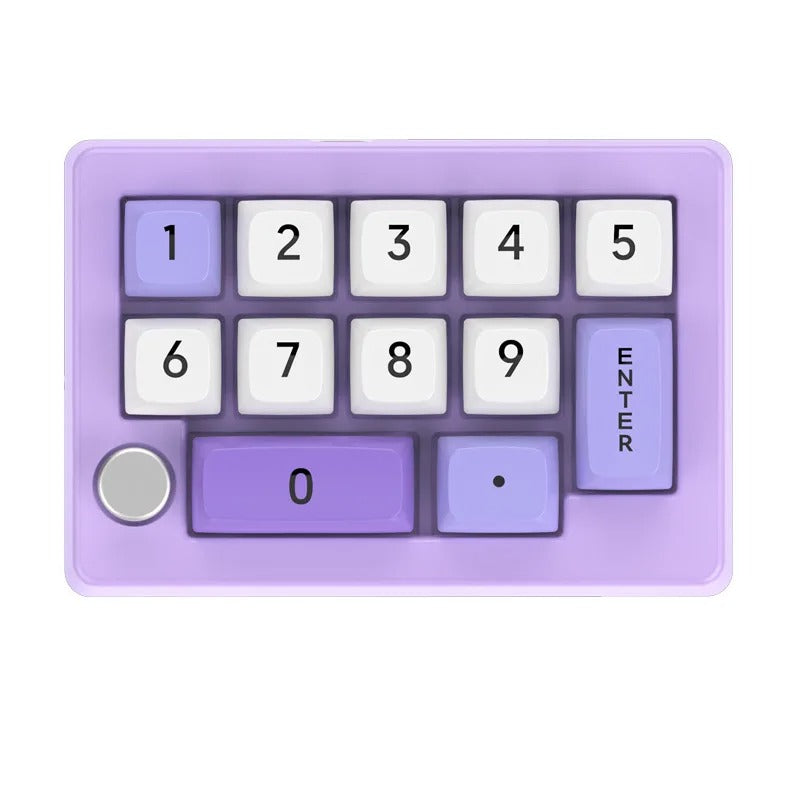 K808 12 Key Hot swappable Macro Wired RGB Keyboard