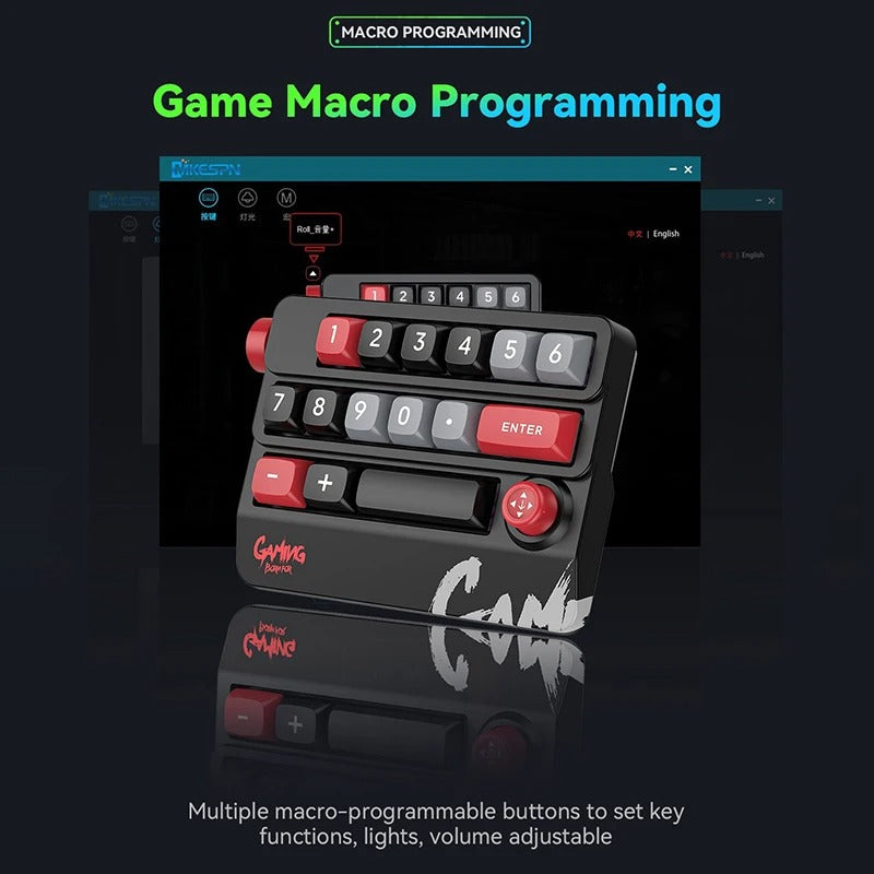 K809 Hot Swappable 19Key RGB Wired Macro Keypad