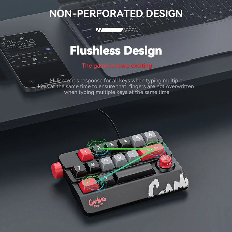 K809 Hot Swappable 19Key RGB Wired Macro Keypad