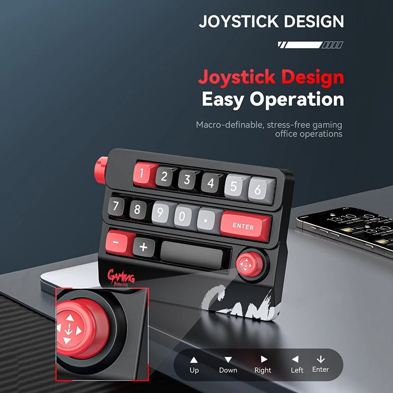 K809 Hot Swappable 19Key RGB Wired Macro Keypad