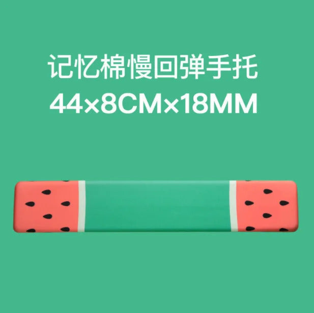 Premium Keyboard Mouse Wrist Rest - Watermelon