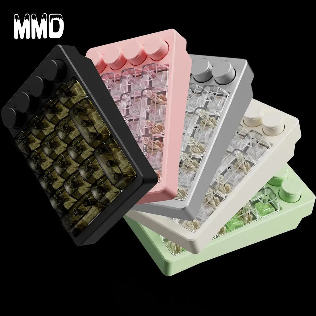 MMD KM21 Pro CNC Aluminium Alloy 21 Keys Wired Hot Swappable Macro Keypad