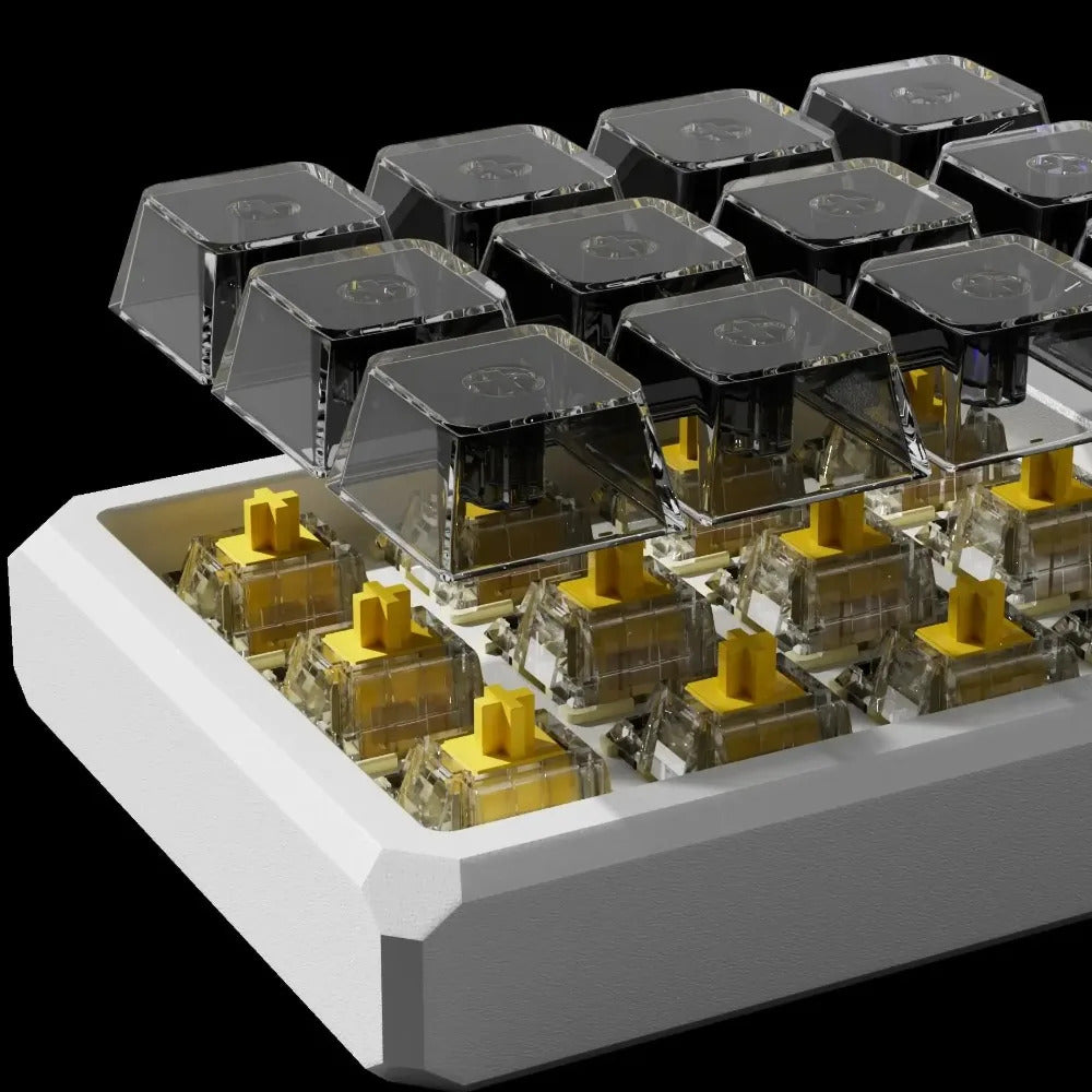 ORDERREBUILD ForcePad CNC Alumnium 12Keys Wired Macro Keypad