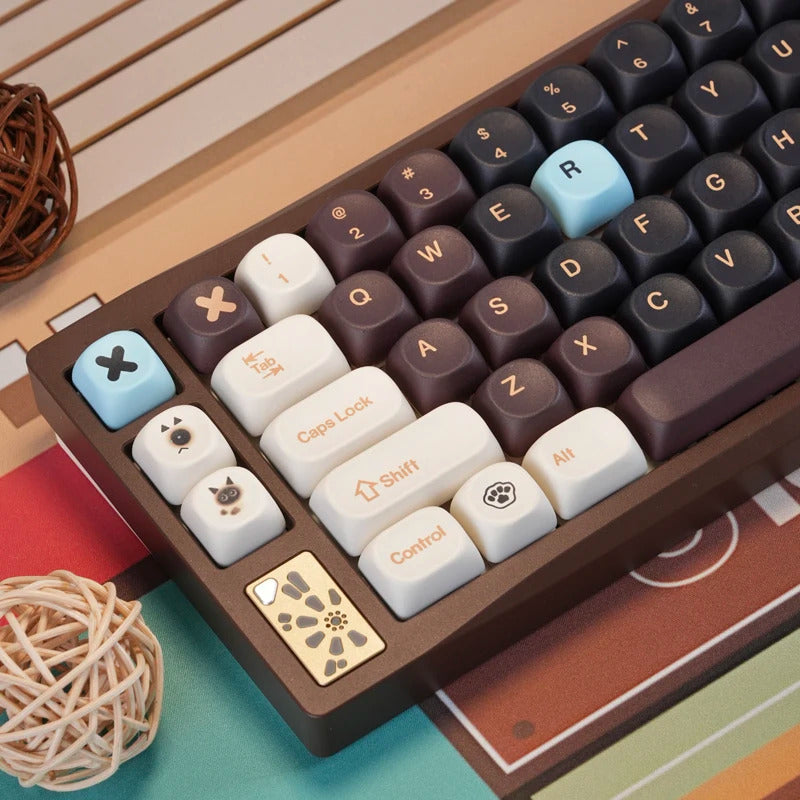 Kitty MOA Profile PBT Keycaps Set