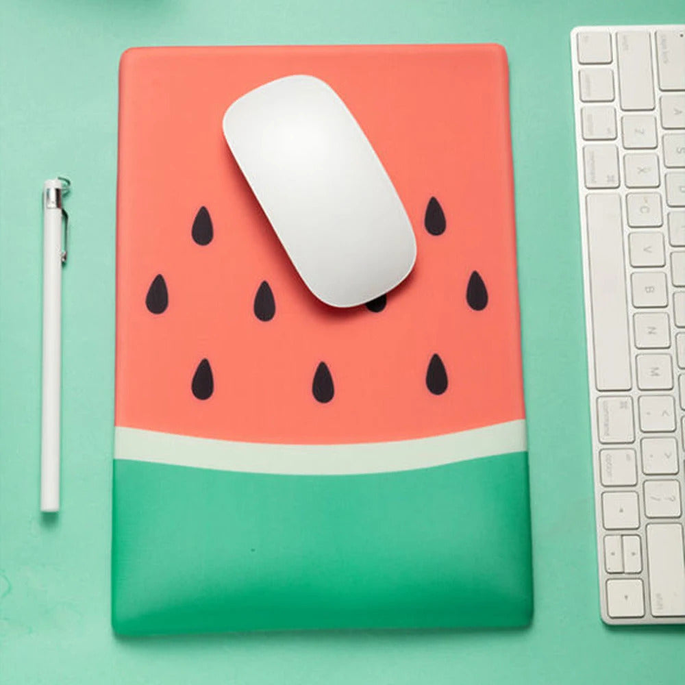 Premium Keyboard Mouse Wrist Rest - Watermelon