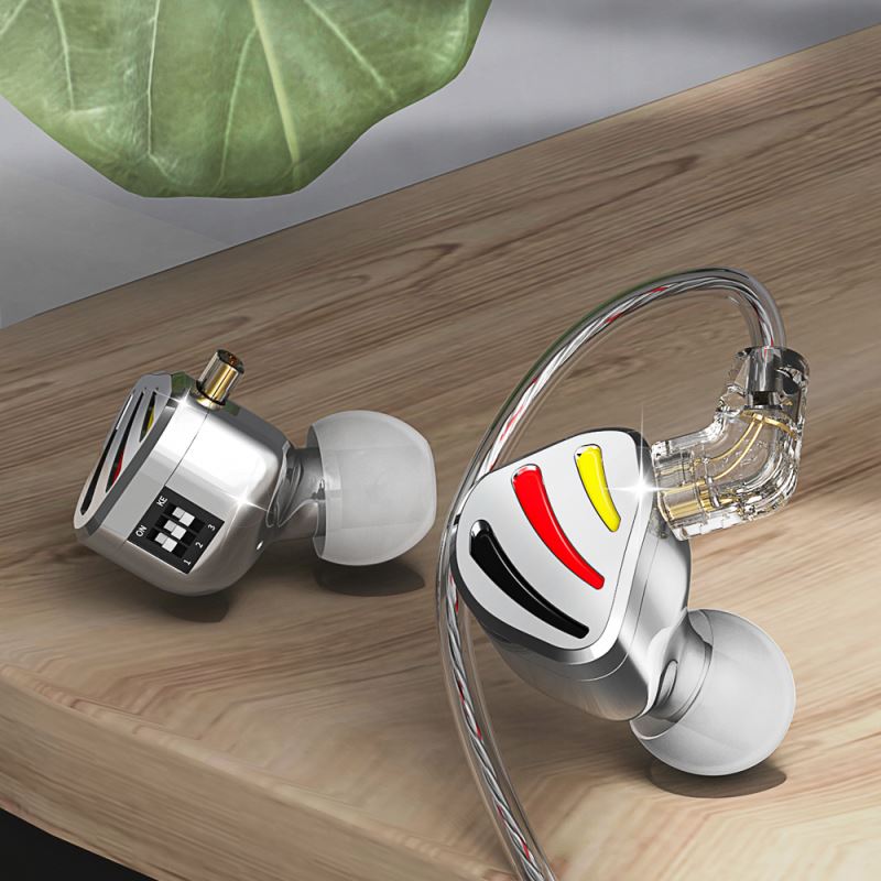 QKZ ODIN Tuning Adjustable 10mm Dual-Magnet Dynamic Drive - Mic 3.5mm