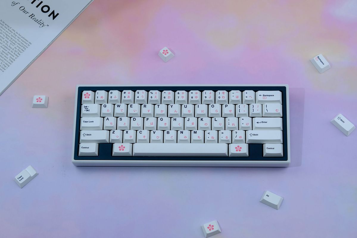 Cherry Blossom JP Legends Cherry Profile PBT Keycaps Set