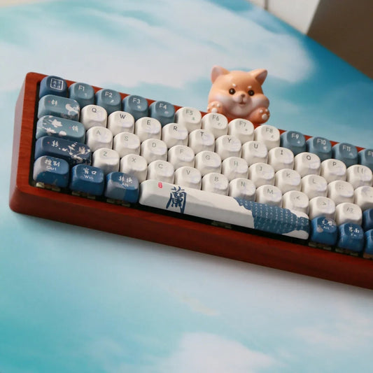 Blue Harmony QX3 (MOA) Profile Keycaps