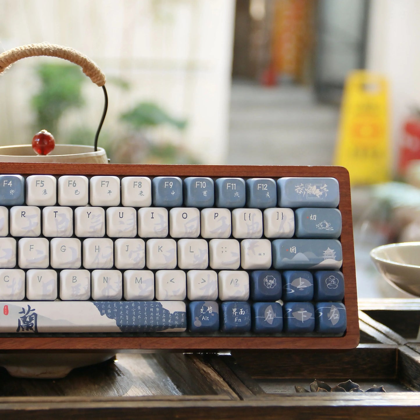 Blue Harmony QX3 (MOA) Profile Keycaps