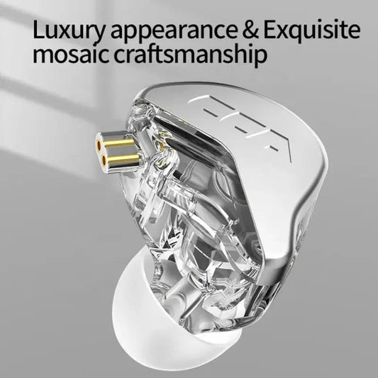 CCA CRA Composite Polymer Diaphragm Dynamic Driver In-ear Earphone