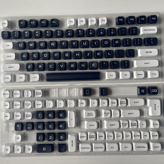 B&W Clean ASA Profile 120+ Keys PBT Keycaps Set