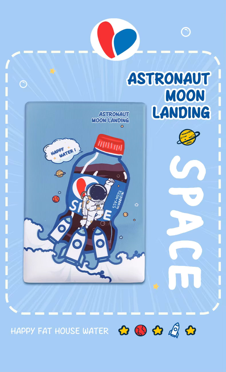 Premium Keyboard Mouse Wrist Rest - Moon Landing