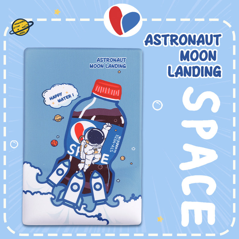 Premium Keyboard Mouse Wrist Rest - Moon Landing