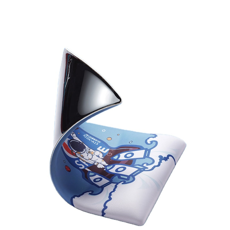 Premium Keyboard Mouse Wrist Rest - Moon Landing
