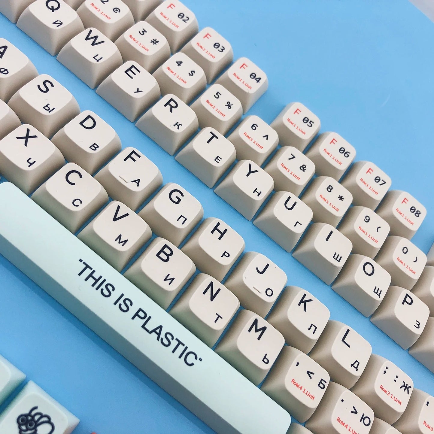 This is Plastic- 128 keys XDA