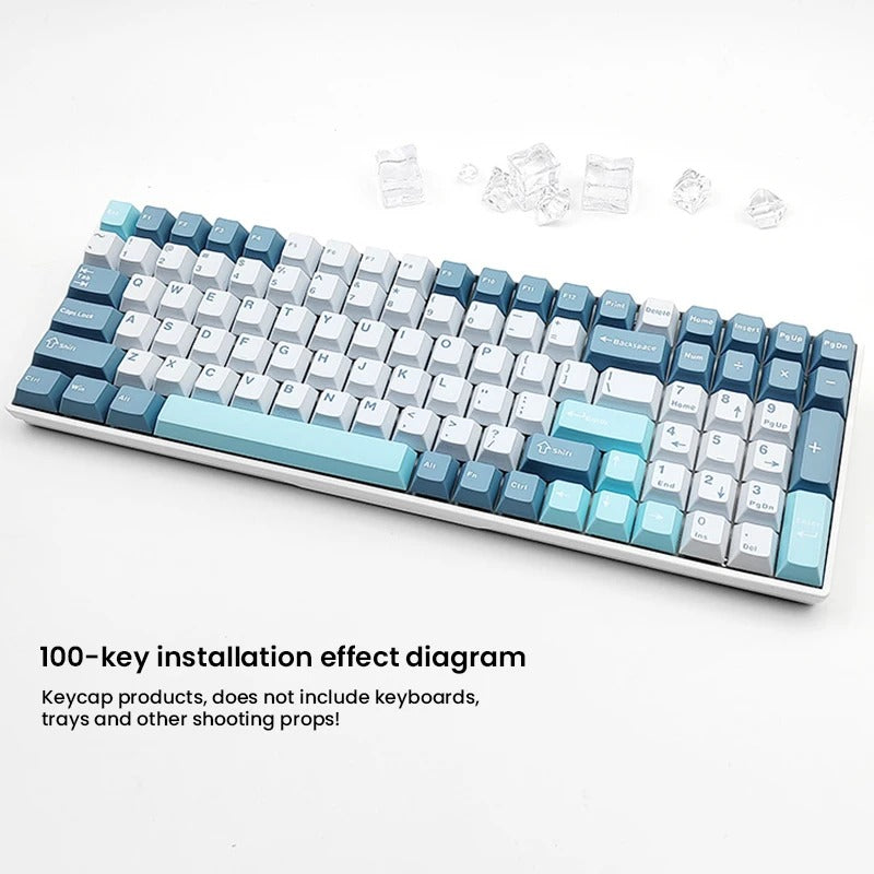 126 Keys PBT Keycaps - All Colors Cherry