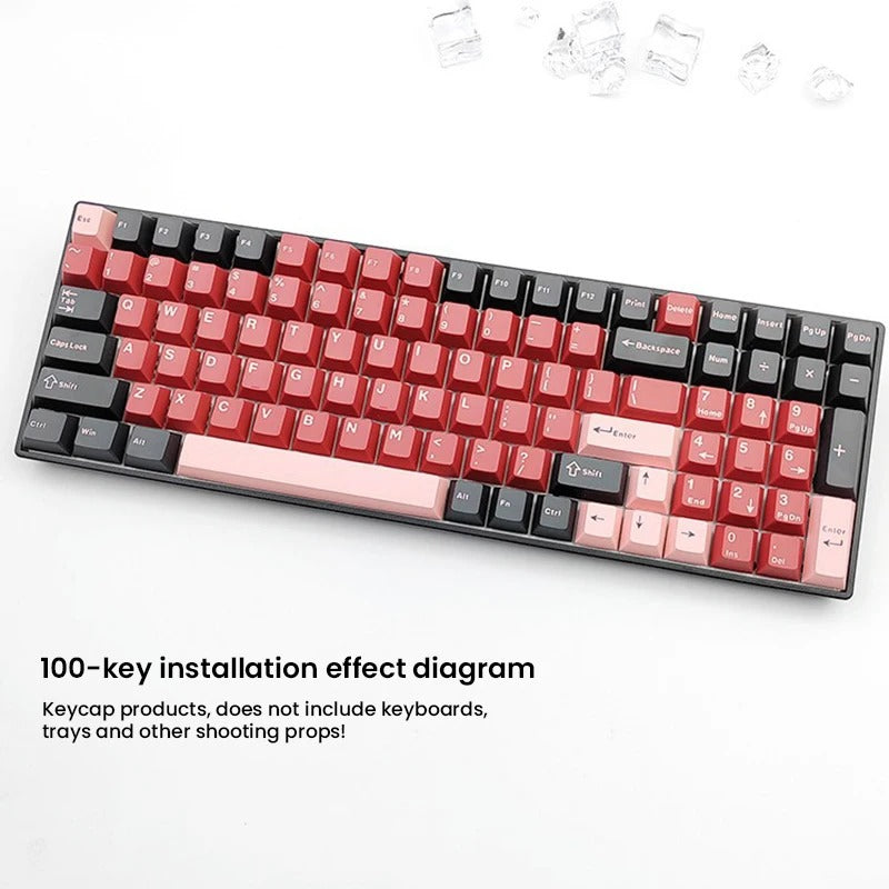 126 Keys PBT Keycaps - All Colors Cherry