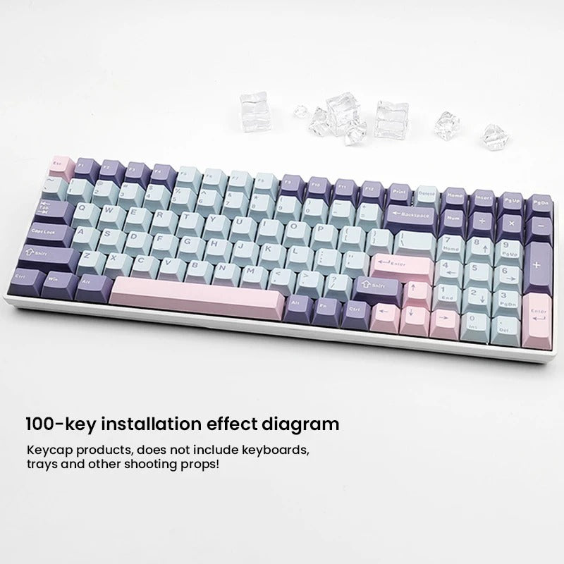 126 Keys PBT Keycaps - All Colors Cherry