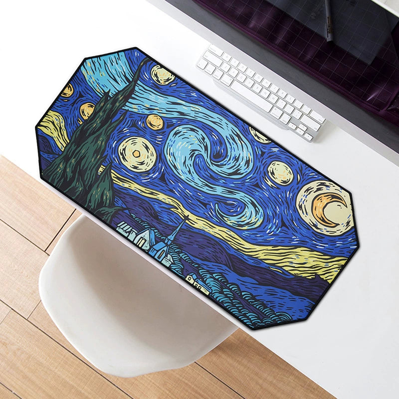 Van Gogh Octagon Deskpad 800*400mm