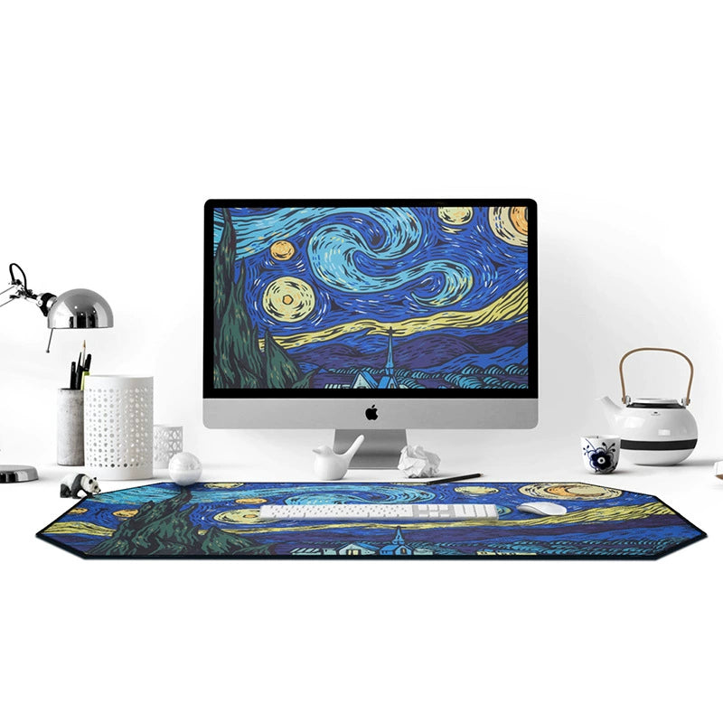 Van Gogh Octagon Deskpad 800*400mm