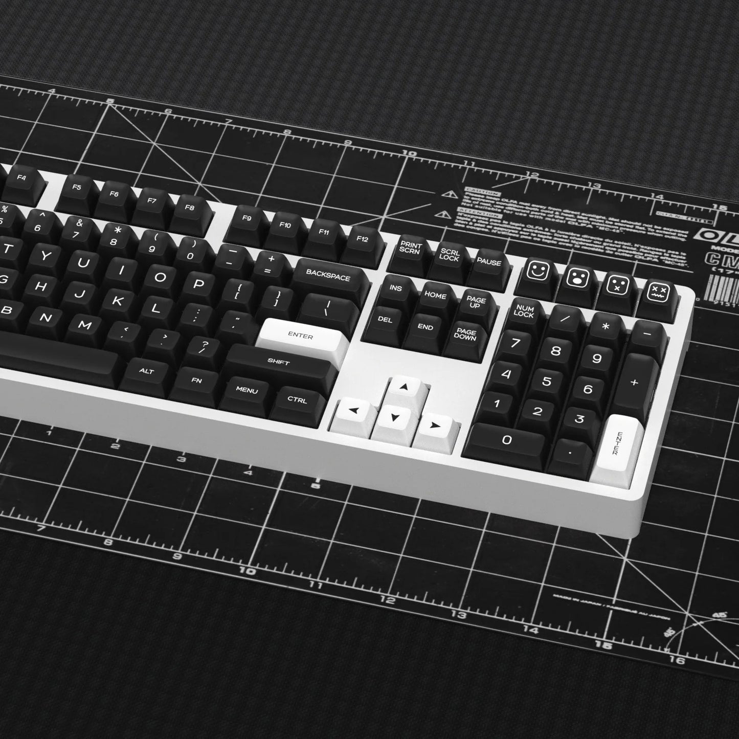 Kbdiy WOB 161 Keys SA Profile Doubleshot Keycaps Set