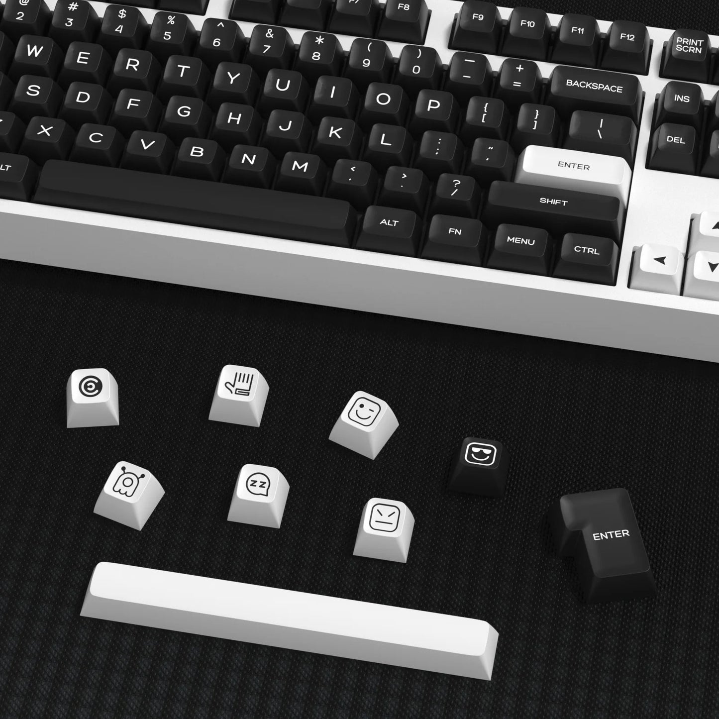 Kbdiy WOB 161 Keys SA Profile Doubleshot Keycaps Set