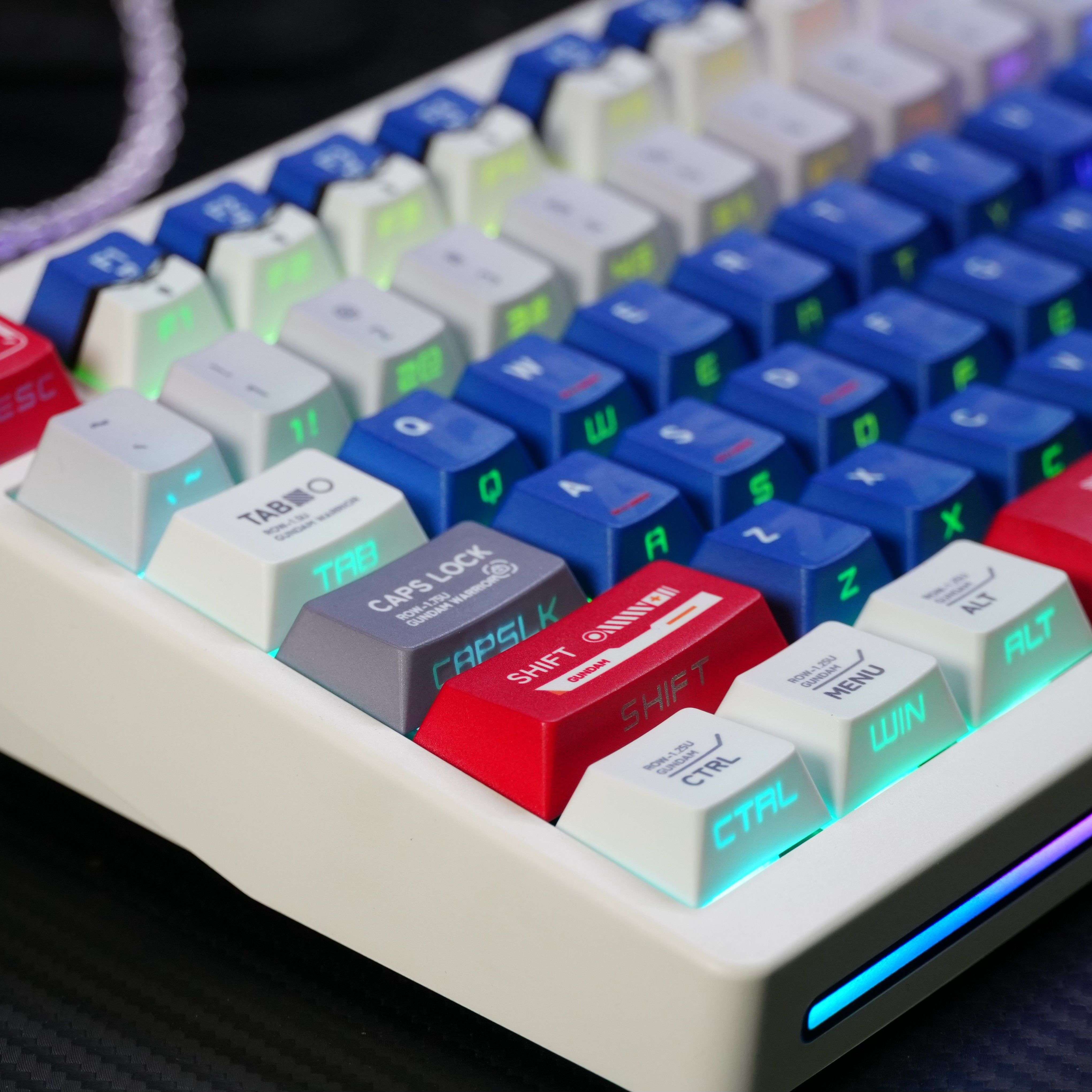 Side-Engraved Keycaps | Backlit keycaps for South-Faced Keyboard ...