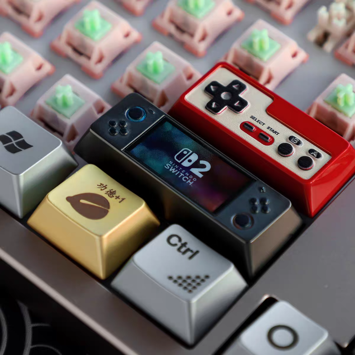 Artisan and Metal Keycaps