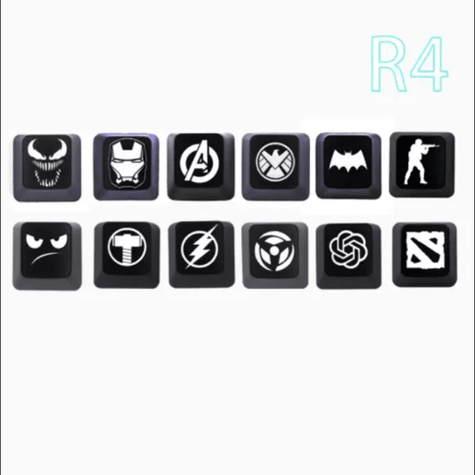 R4 ABS Backlit Keycaps