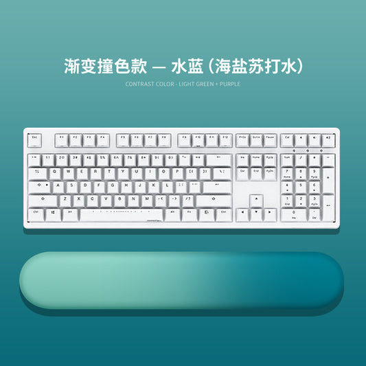 Gradient Memory Foam Wrist Rest Pad - Blue