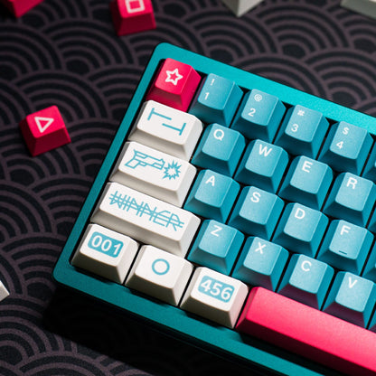 Squid Game Cherry Profile 1.7mm PBT 120+ Keys Keycaps Set