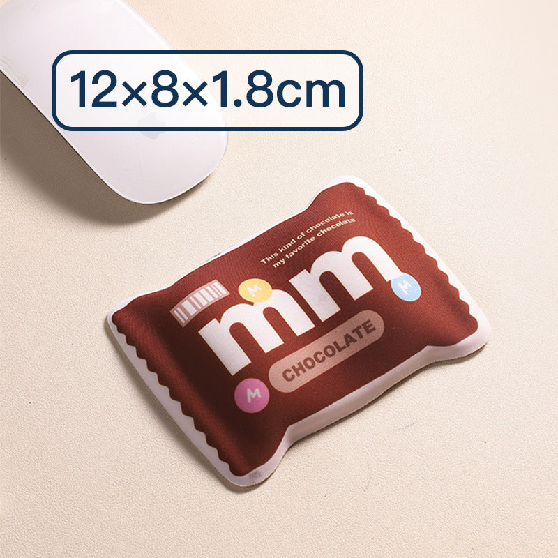 Memory Foam Chocolate Mouse Wrist Rest