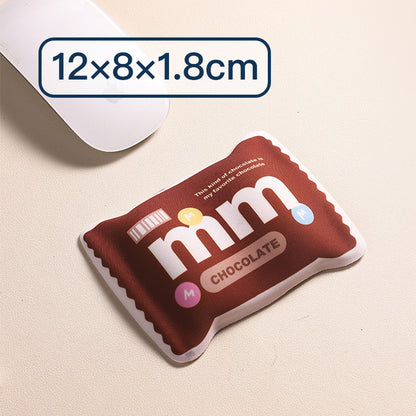 Memory Foam Chocolate Mouse Wrist Rest