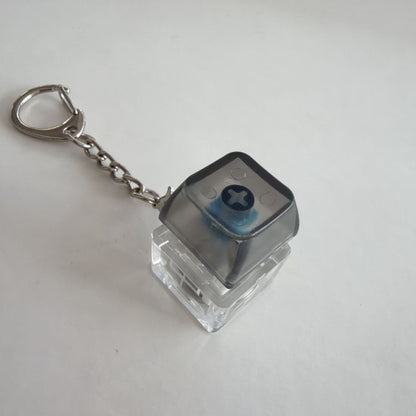 Switch Tester Fidget Keychain with Switch - 1 Key with LED