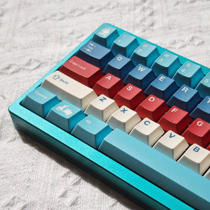 Keykobo Lake Cherry Profile 1.7mm PBT 120+ Keys Keycaps Set