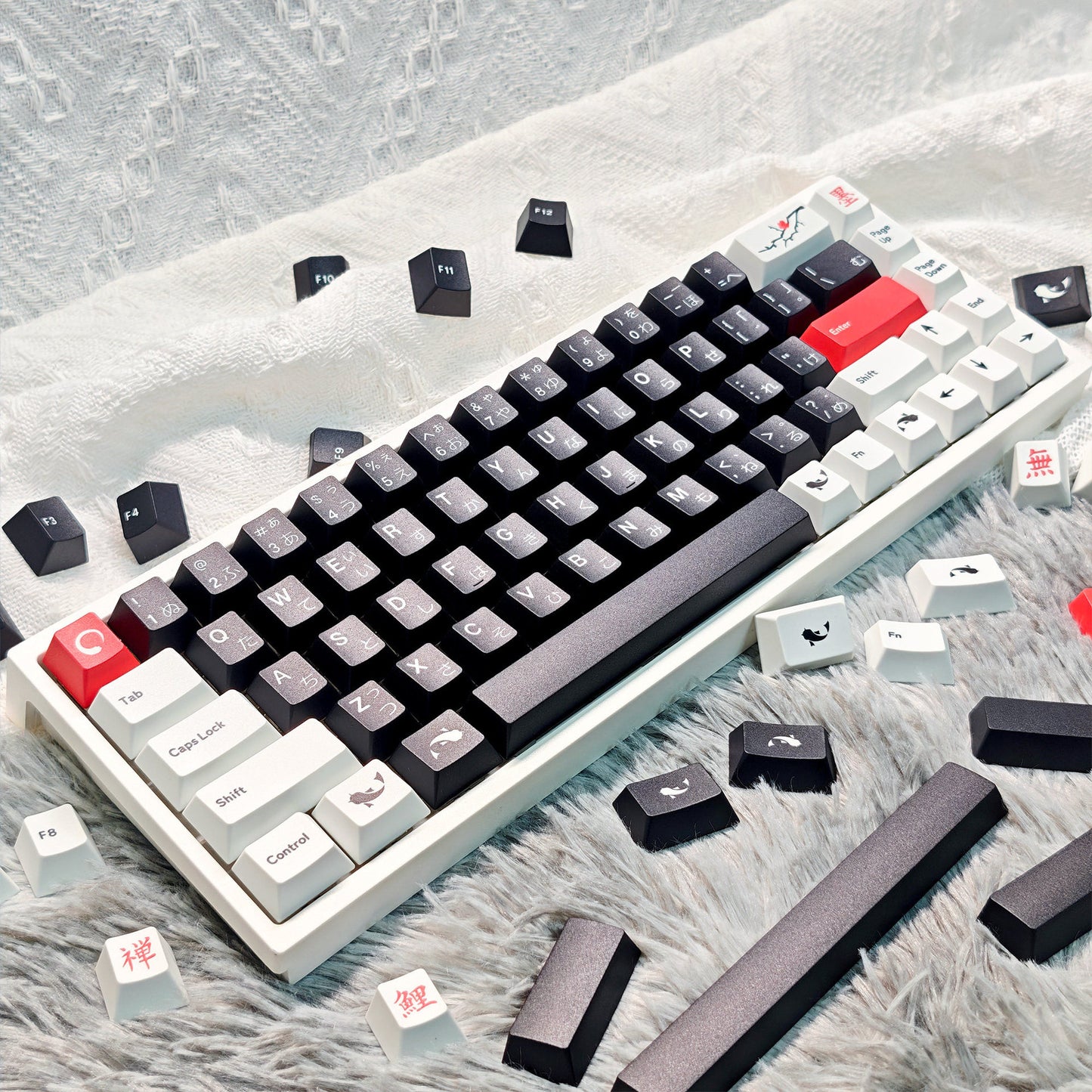 Sumi Cherry Profile 1.7mm PBT 120+ Keys Keycaps Set