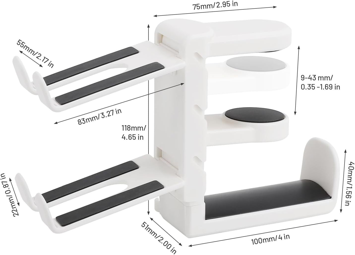 3in1 Gamepad Headphone Hanger Clip